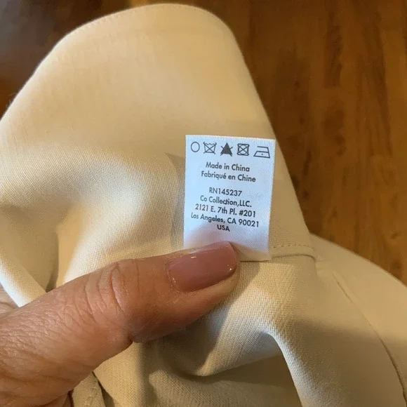 Womens CO Tunic Pullover Top Nordstrom's Line Lagenlook Boho Luxury Classic - Picture 11 of 11